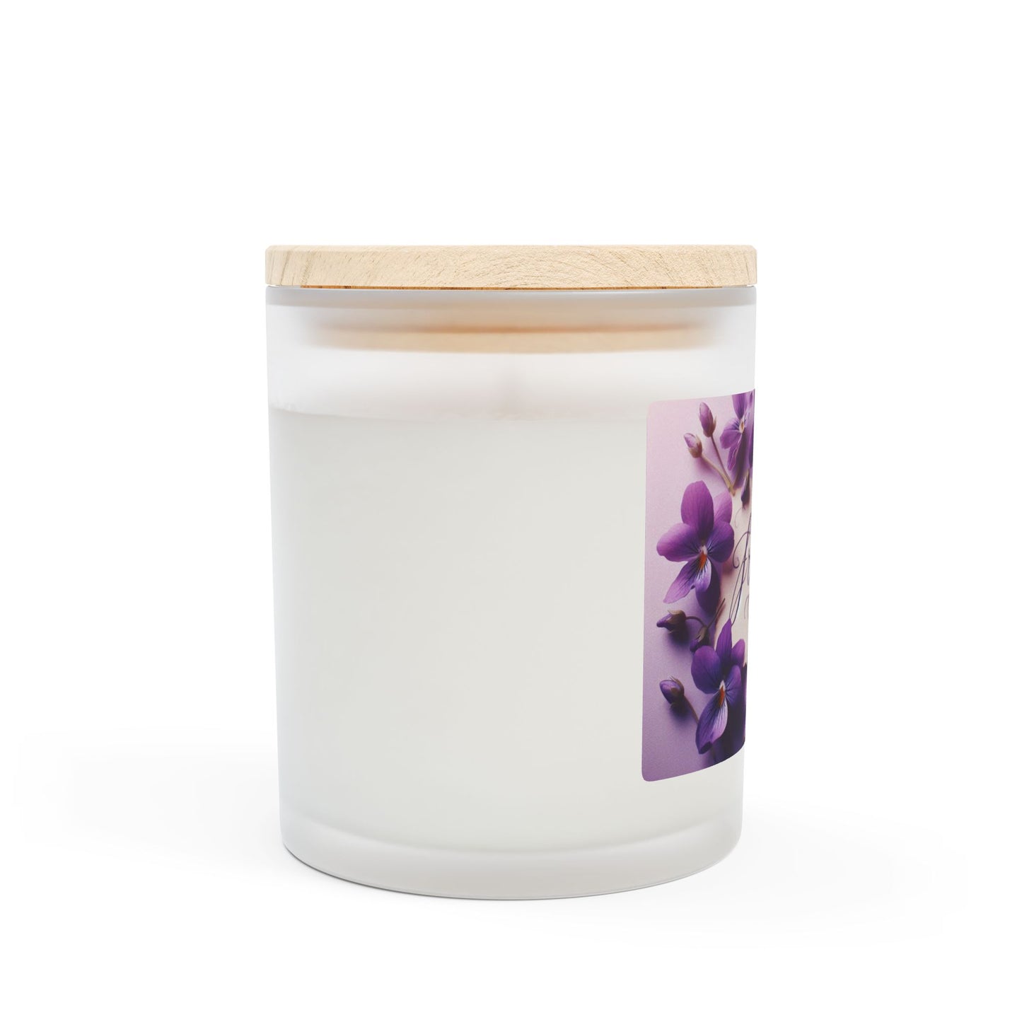 Freedom Frosted Glass Vegan Wax Candle 11oz-Street Art