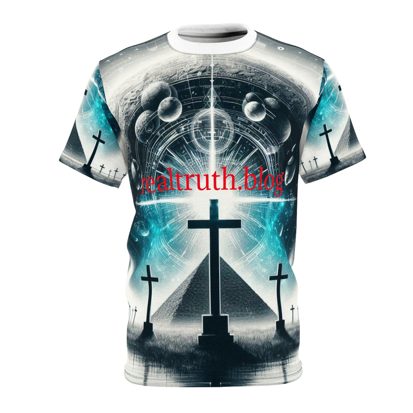 Realtruth.blog Unisex Cut & Sew Tee