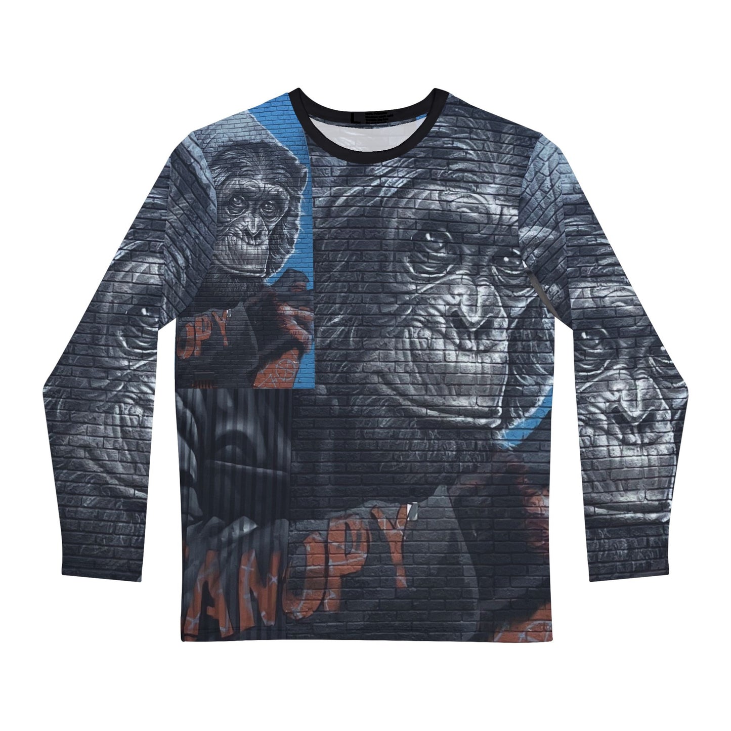 Monkey Around Men's Long Sleeve Shirt