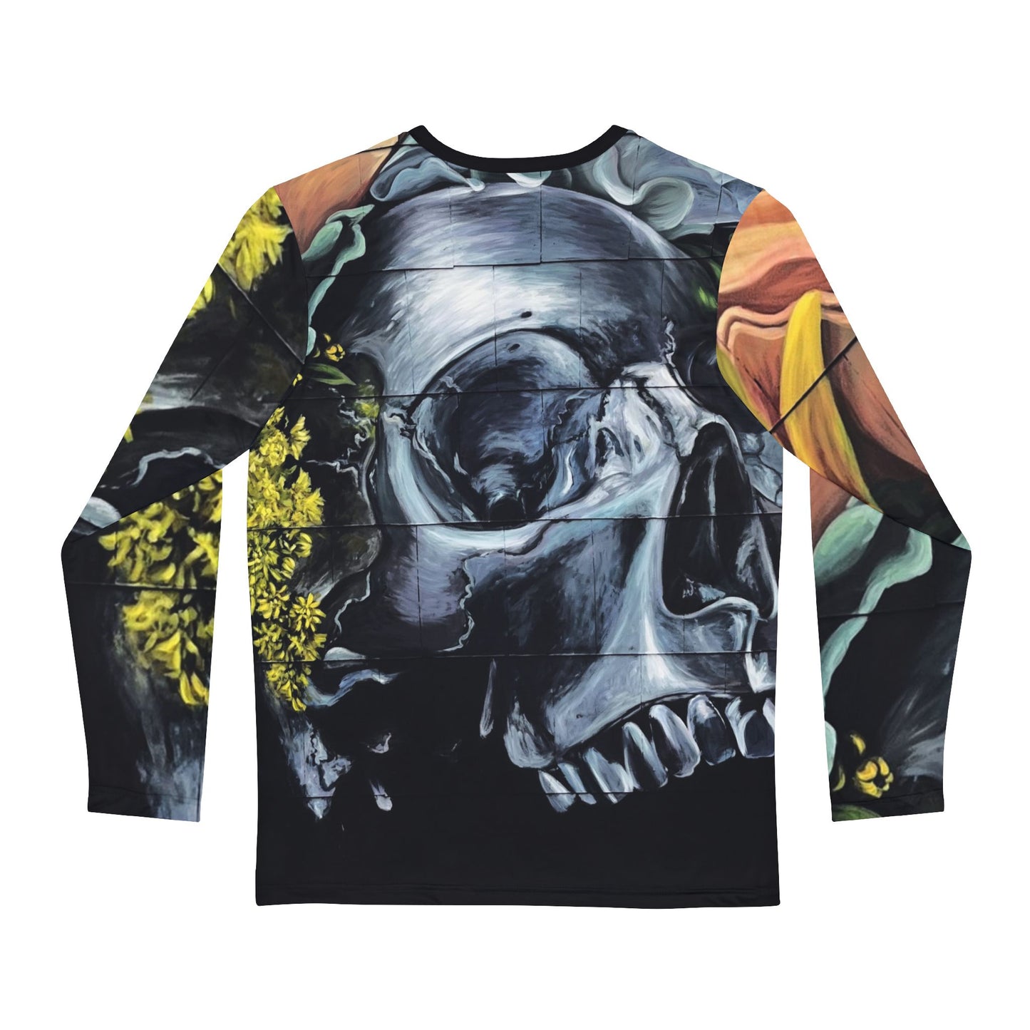 Silent Death Fashion Men's Long Sleeve Shirt