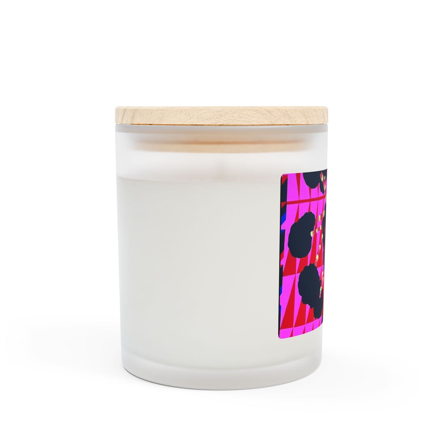 Shy Girl Frosted Glass Vegan Wax Candle 11oz-Street Art