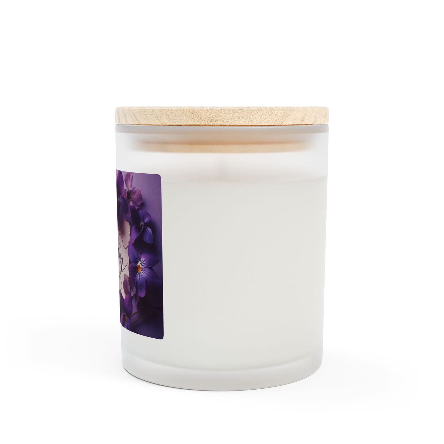 Freedom Frosted Glass Vegan Wax Candle 11oz-Street Art