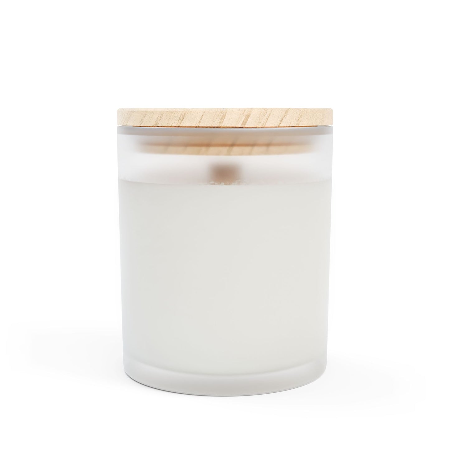 Rippled Waters 11oz Frosted Glass Vegan Wax Wooden Wick Candle-Street Art