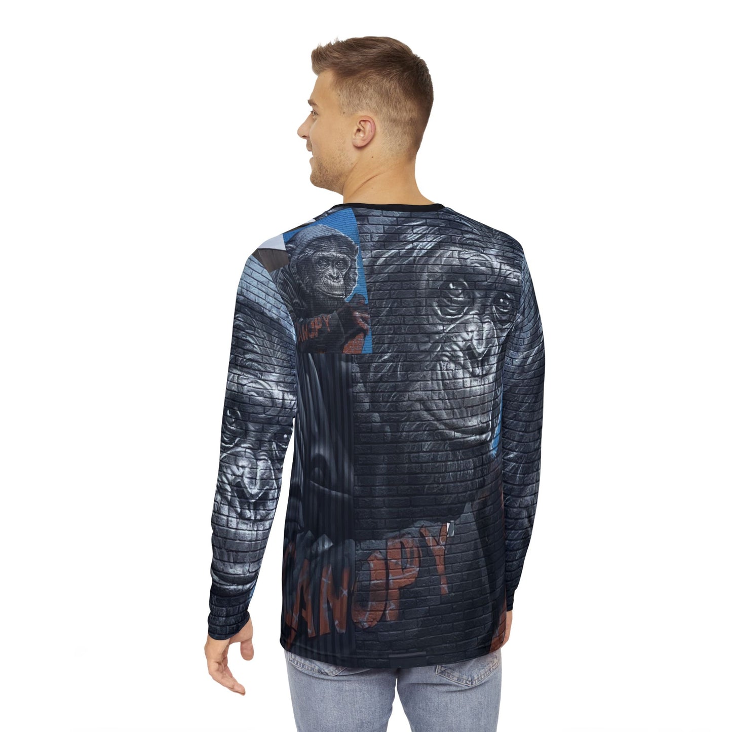 Monkey Around Men's Long Sleeve Shirt