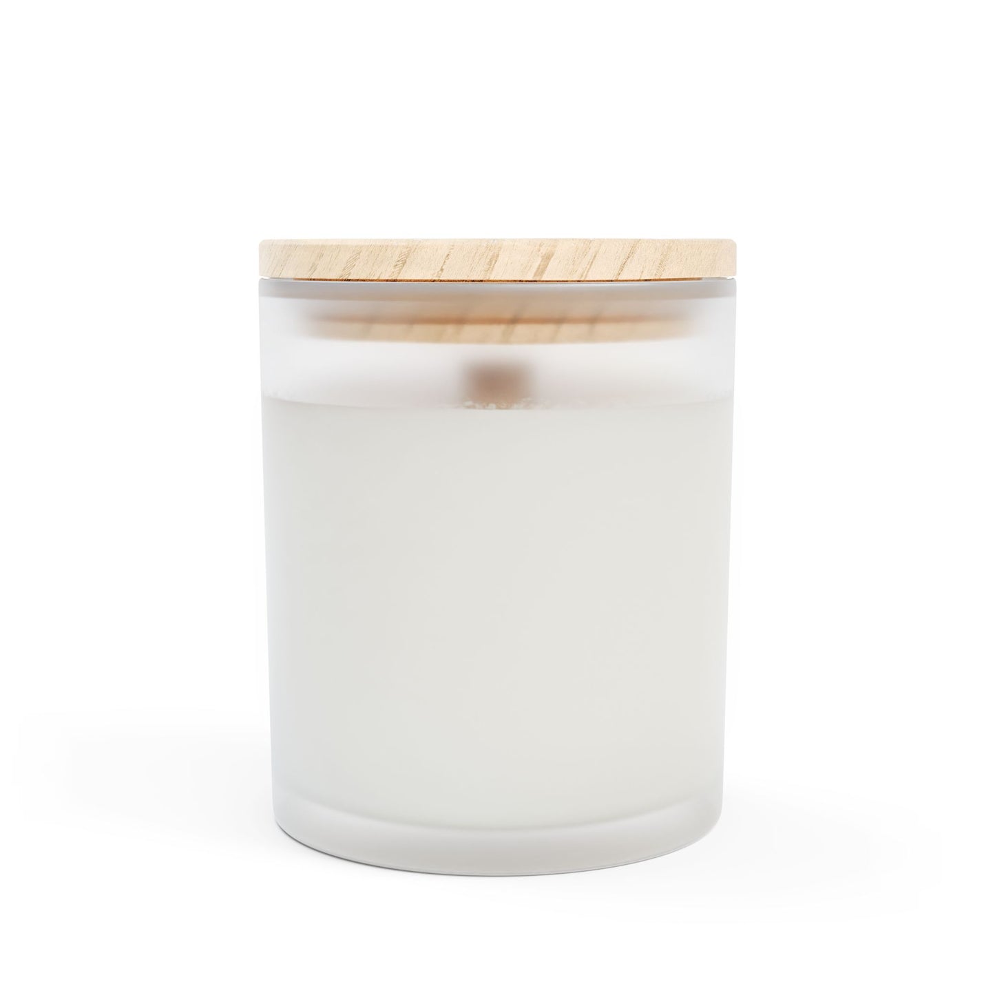 With Love Frosted Glass Vegan Wax Candle 11oz-Street Art