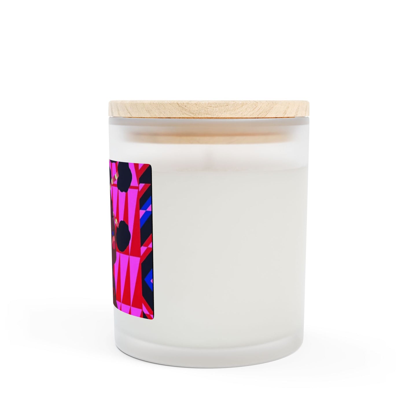 Shy Girl Frosted Glass Vegan Wax Candle 11oz-Street Art