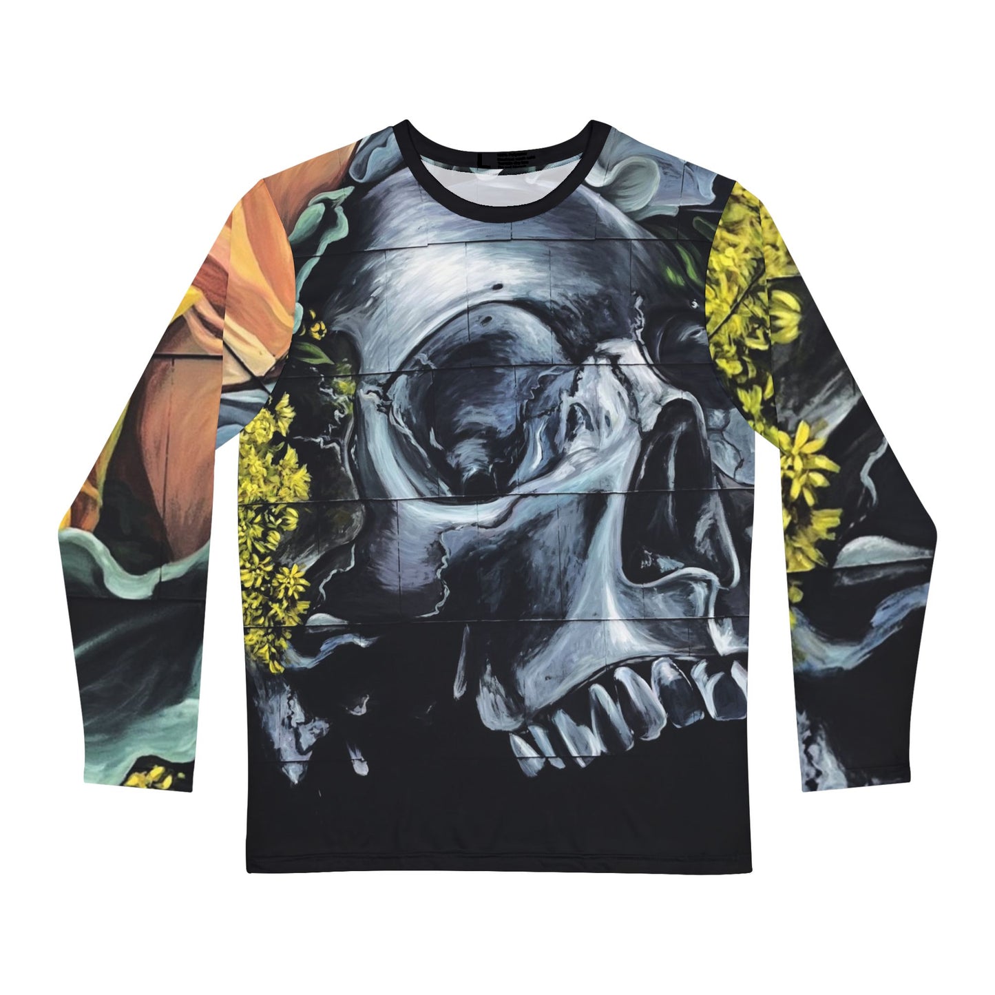 Silent Death Fashion Men's Long Sleeve Shirt